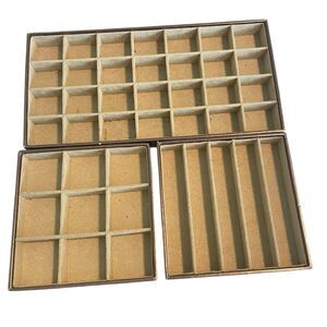 6pc Jewelry‎ Organizer Tray Set - bronze